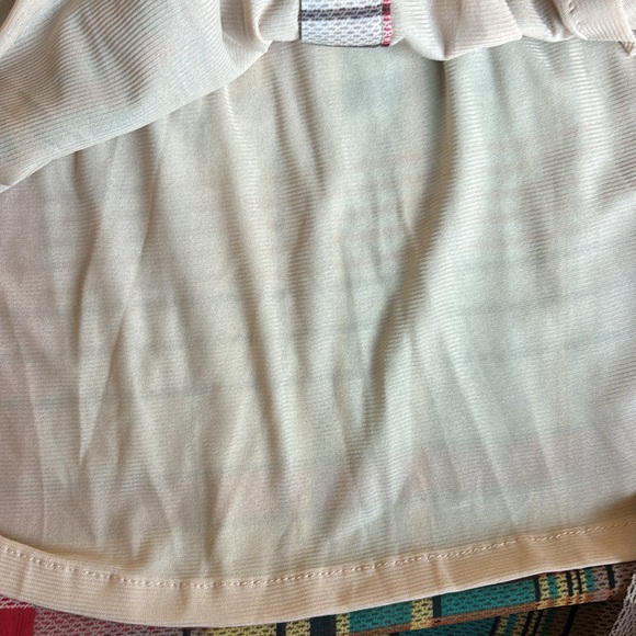 NWT Forever 21 Multi colored plaid button mini dress.  Small. Never worn. - Picture 6 of 7